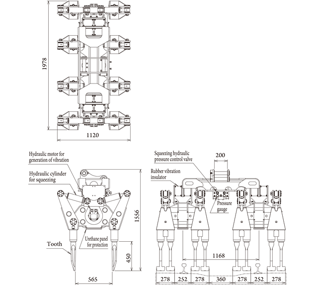 Major dimensions