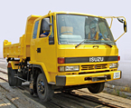 Road-rail 4-t dump truck